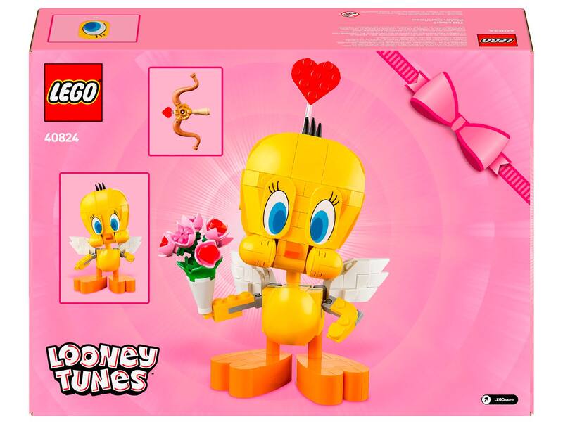 LEGO Extended Line Piu-Piu Cupido 40824 - Brincadeiras de Faz de
